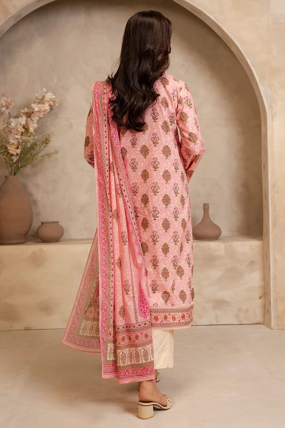 Zellbury 2pc Printed Lawn Shirt Dupatta - WUS25X20157 Unstitched