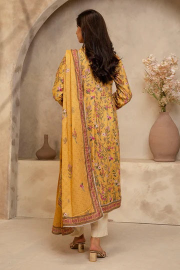 Zellbury 2pc Printed Lawn Shirt Dupatta - WUS25X20159 Unstitched