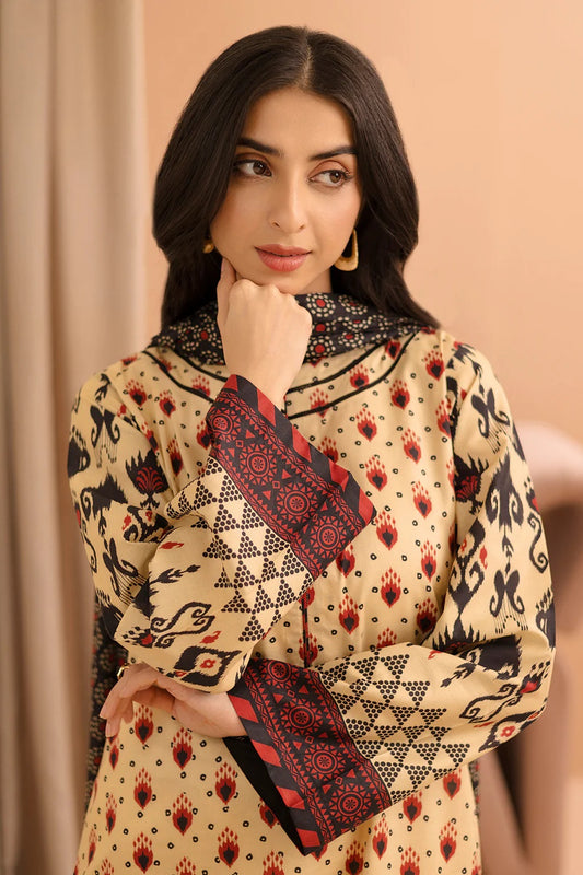 Zellbury 2pc Printed Lawn Shirt Dupatta - WUS25X20160 Unstitched