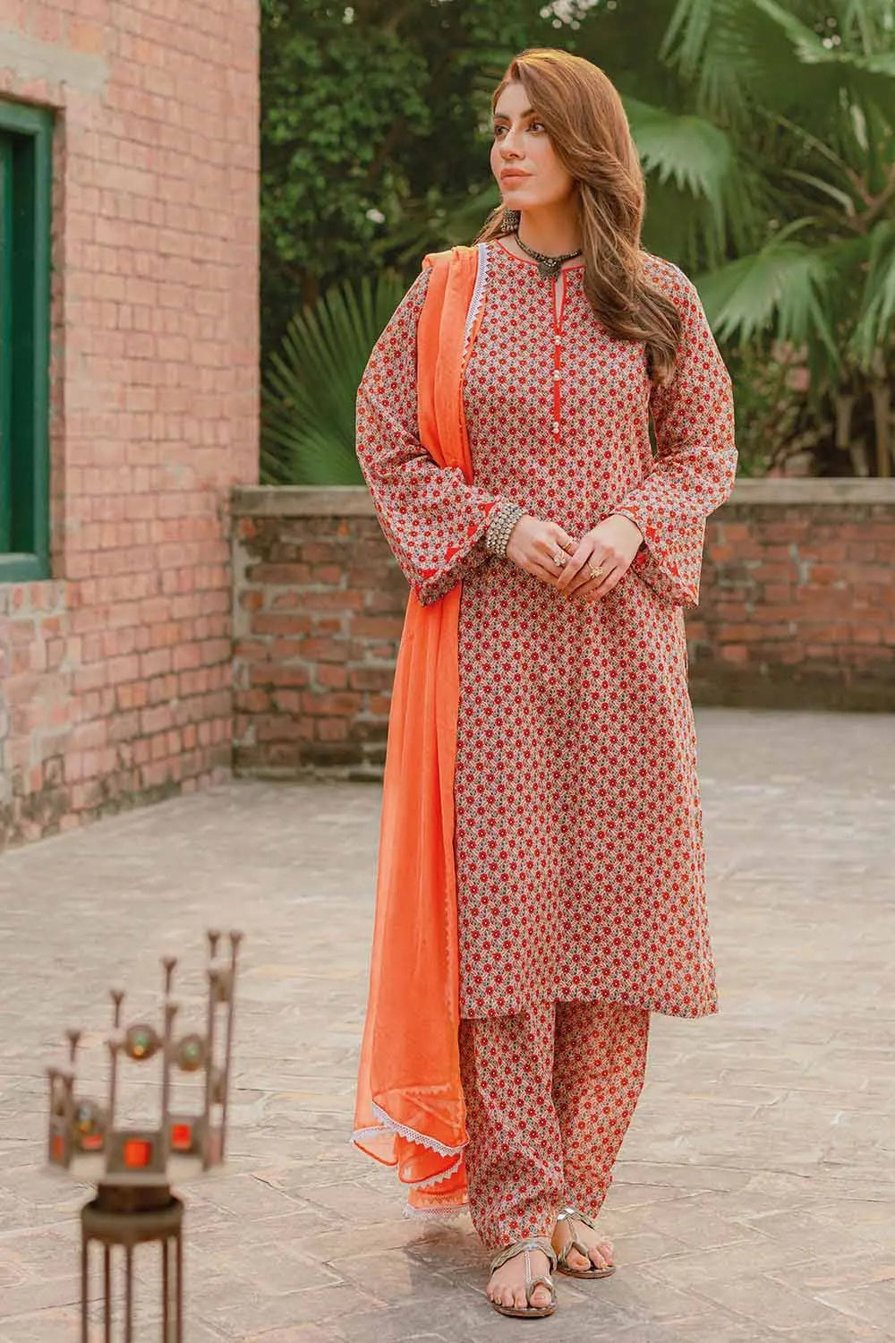 Gul Ahmed Digital Printed Lawn 01 Piece Unstitched Shirt SL-32036
