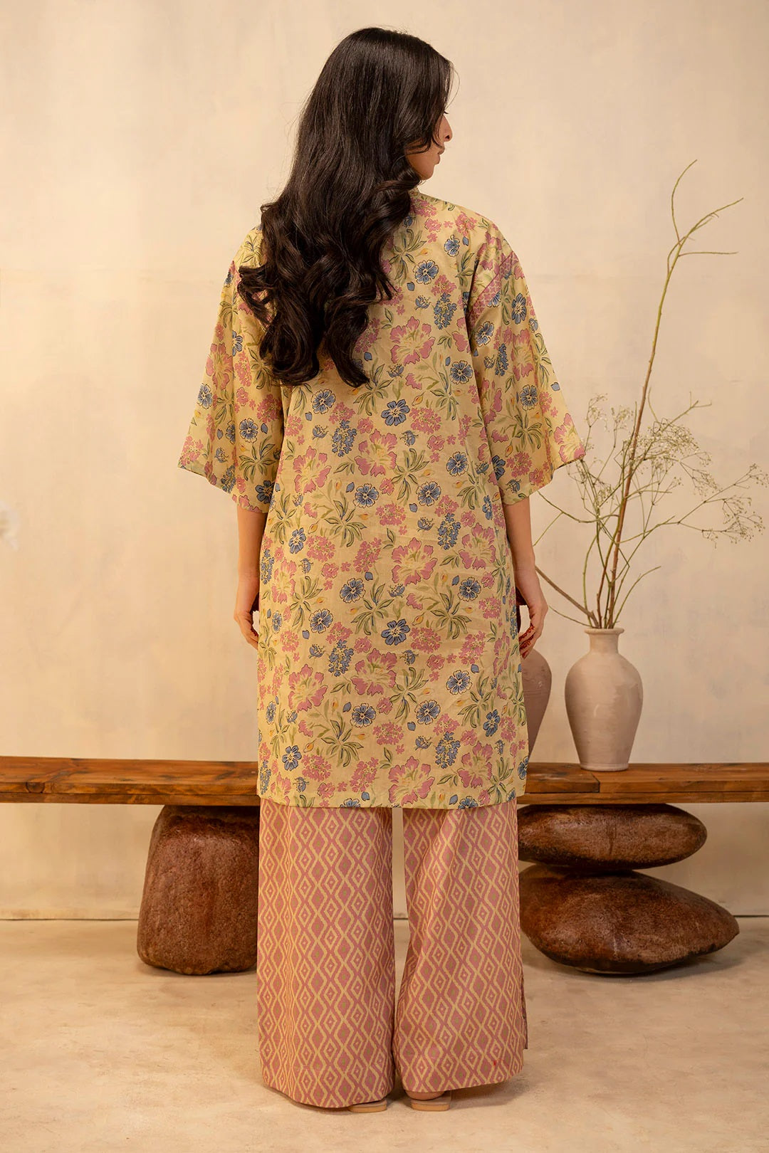 Zellbury 2pc Printed Lawn Shirt Trouser - WUS25X20013 Unstitched