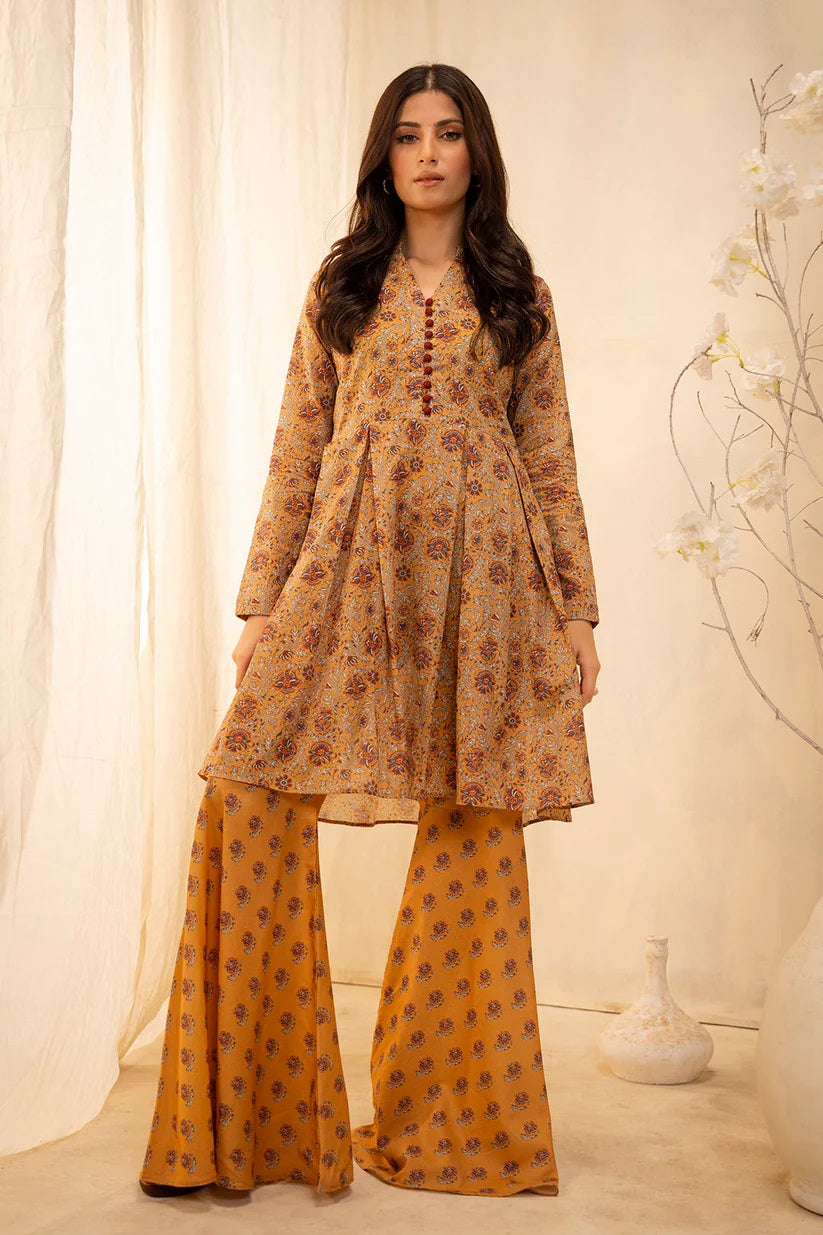 Zellbury 2pc Printed Lawn Shirt Trouser - WUS25X20101 Unstitched
