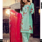 Salitex Embroidered Slub Lawn Unstitched 3 Piece Suit - RC 116