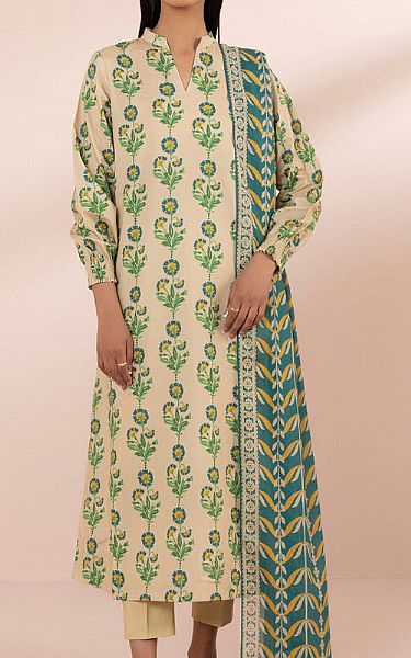 Sapphire Day to Day Printed Lawn 3 Piece Suit - 0U2DDY24D217