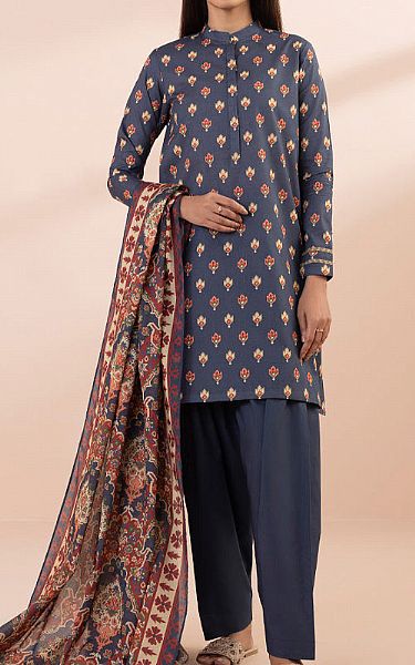 Sapphire Day to Day Printed Lawn 3 Piece Suit - 0U3PDY24D218