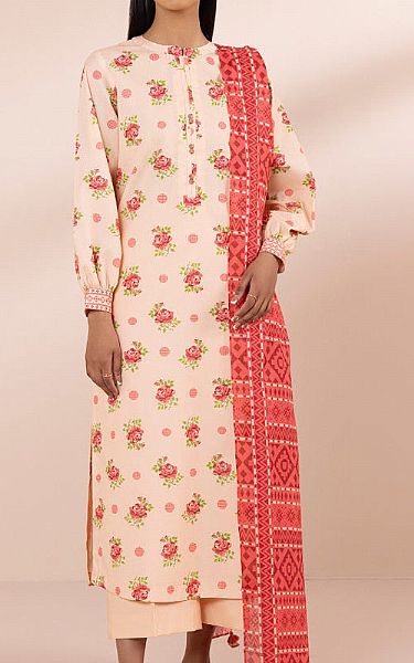 Sapphire Day to Day Printed Lawn 3 Piece Suit - 0U3PDY24D224