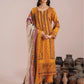 Mausummery Printed Linen 3 Piece Unstitched Dress - MPL-Topaz