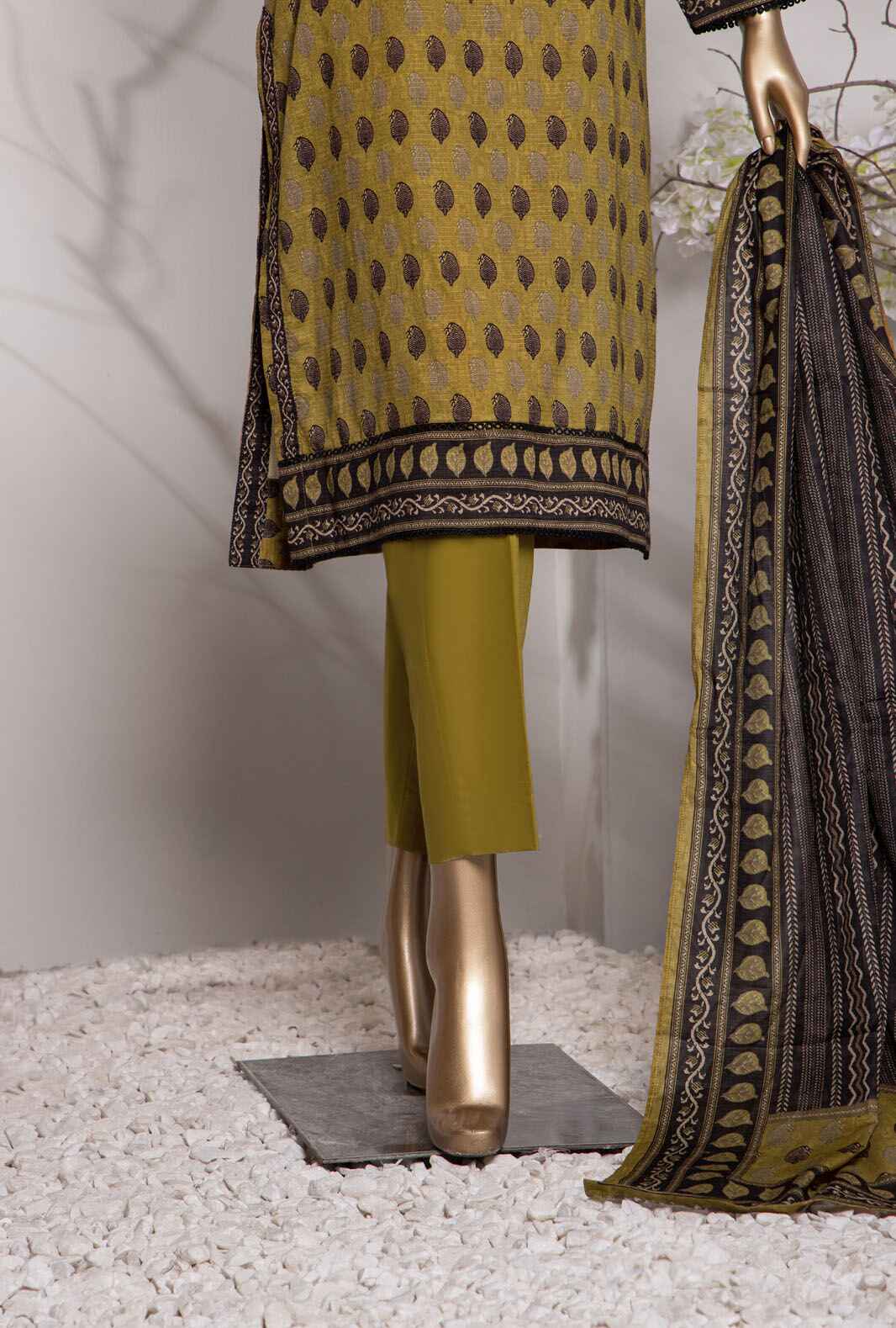Vital by HZ Textile Printed Lawn 3 piece Unstitched Dress - VP-148