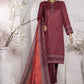 Vital by HZ Textile Printed Lawn 3 piece Unstitched Dress - VP-152