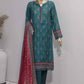 HZ Vital Digital Printed Lawn Unstitched 3 Piece Dress - VP-93