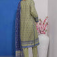 HZ Vital Digital Printed Lawn Unstitched 3 Piece Dress - VP-94