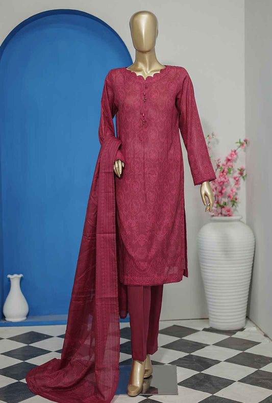 HZ Vital Digital Printed Lawn Unstitched 3 Piece Dress - VP-98