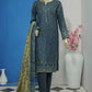 HZ Vital Digital Printed Lawn Unstitched 3 Piece Dress - VP-99