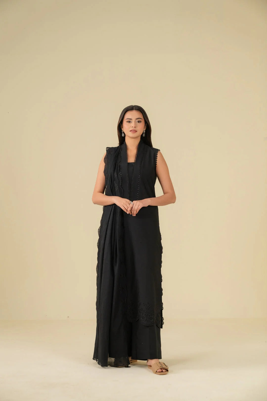Beena by Beyond Embroidered Lawn 3 Piece Unstitched Dress - WUE-154523