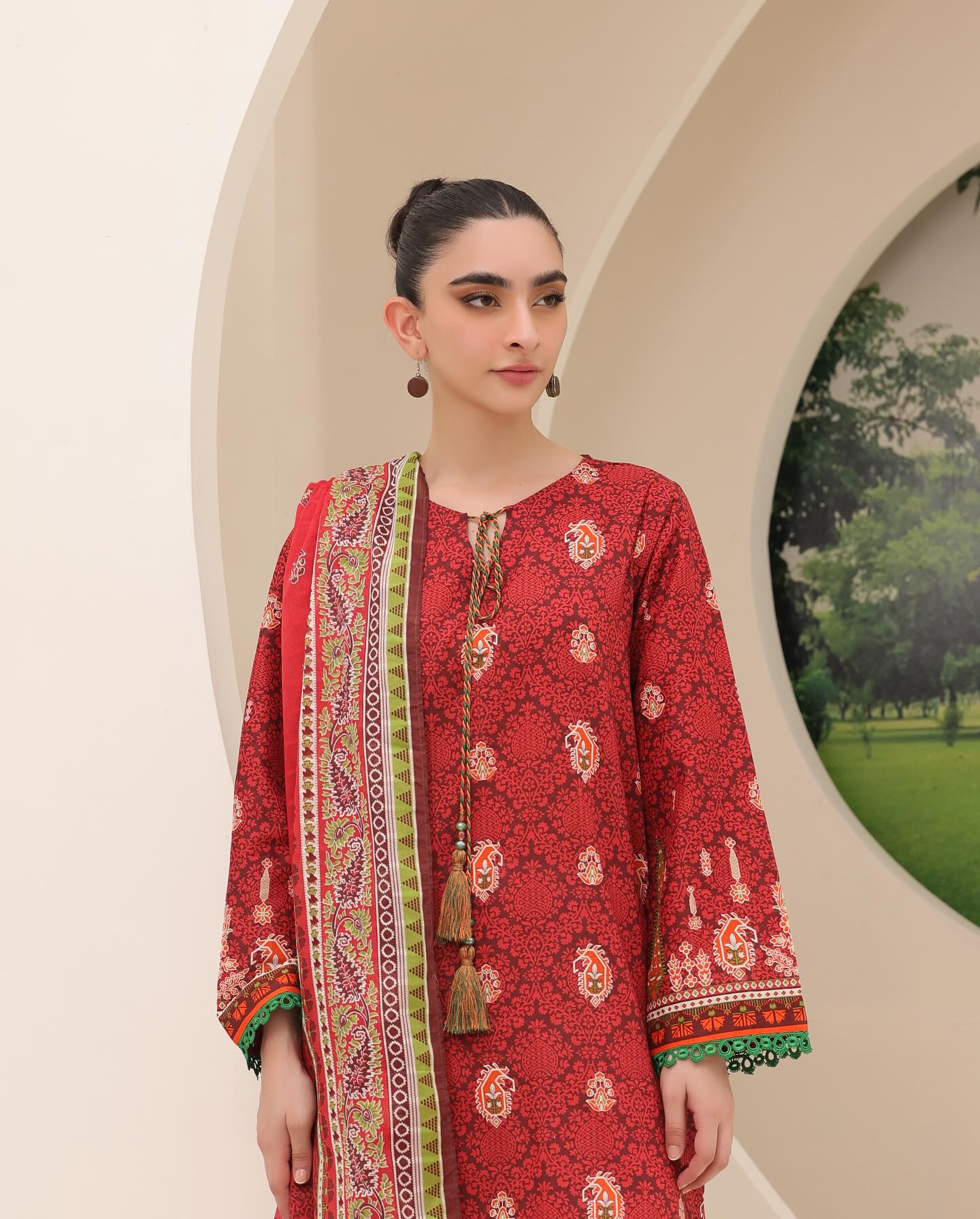 Zellbury Printed Lawn Unstitched 2 Piece Dress - WUS24X21025 Summer Essential