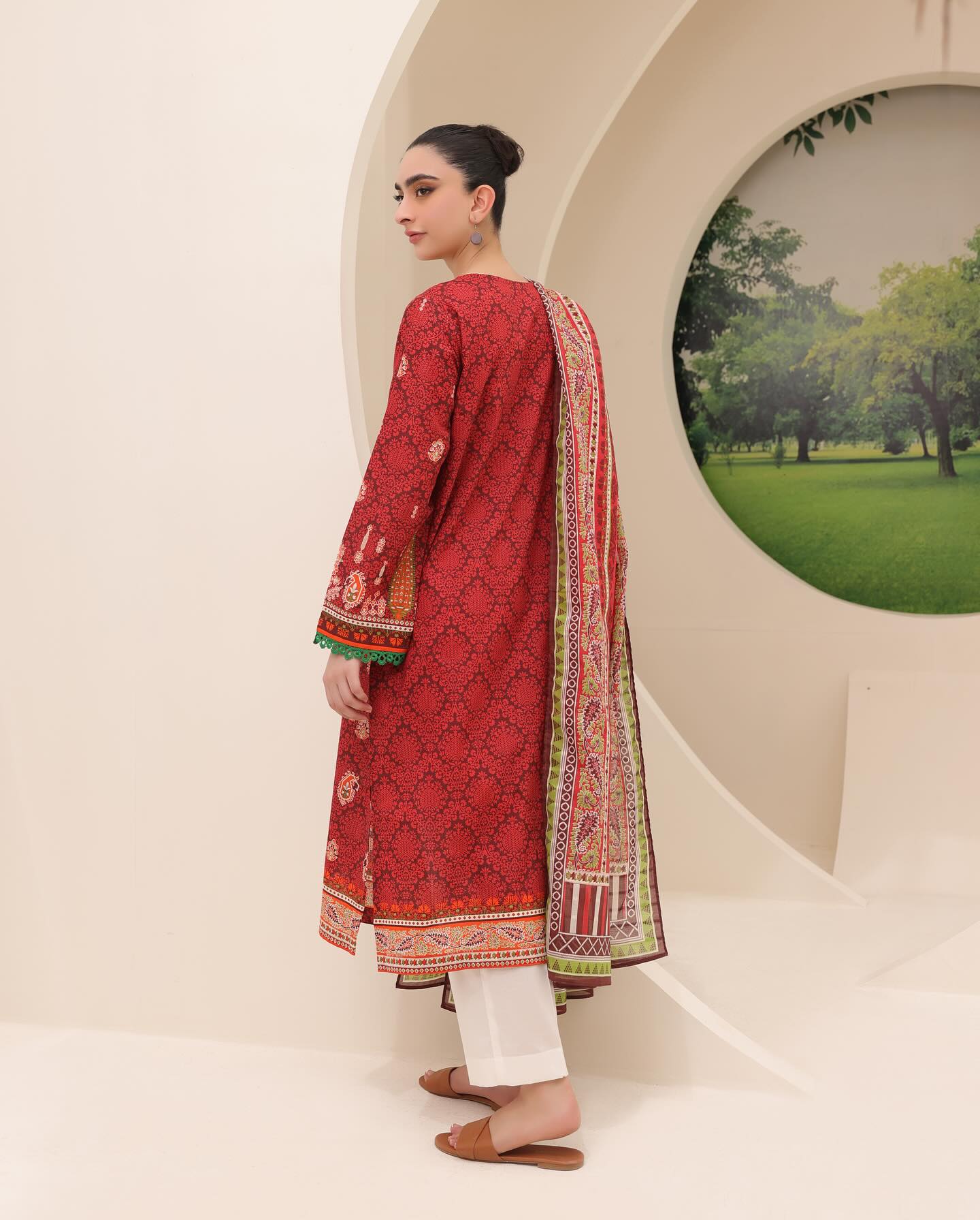 Zellbury Printed Lawn Unstitched 2 Piece Dress - WUS24X21025 Summer Essential