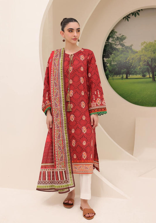 Zellbury Printed Lawn Unstitched 2 Piece Dress - WUS24X21025 Summer Essential