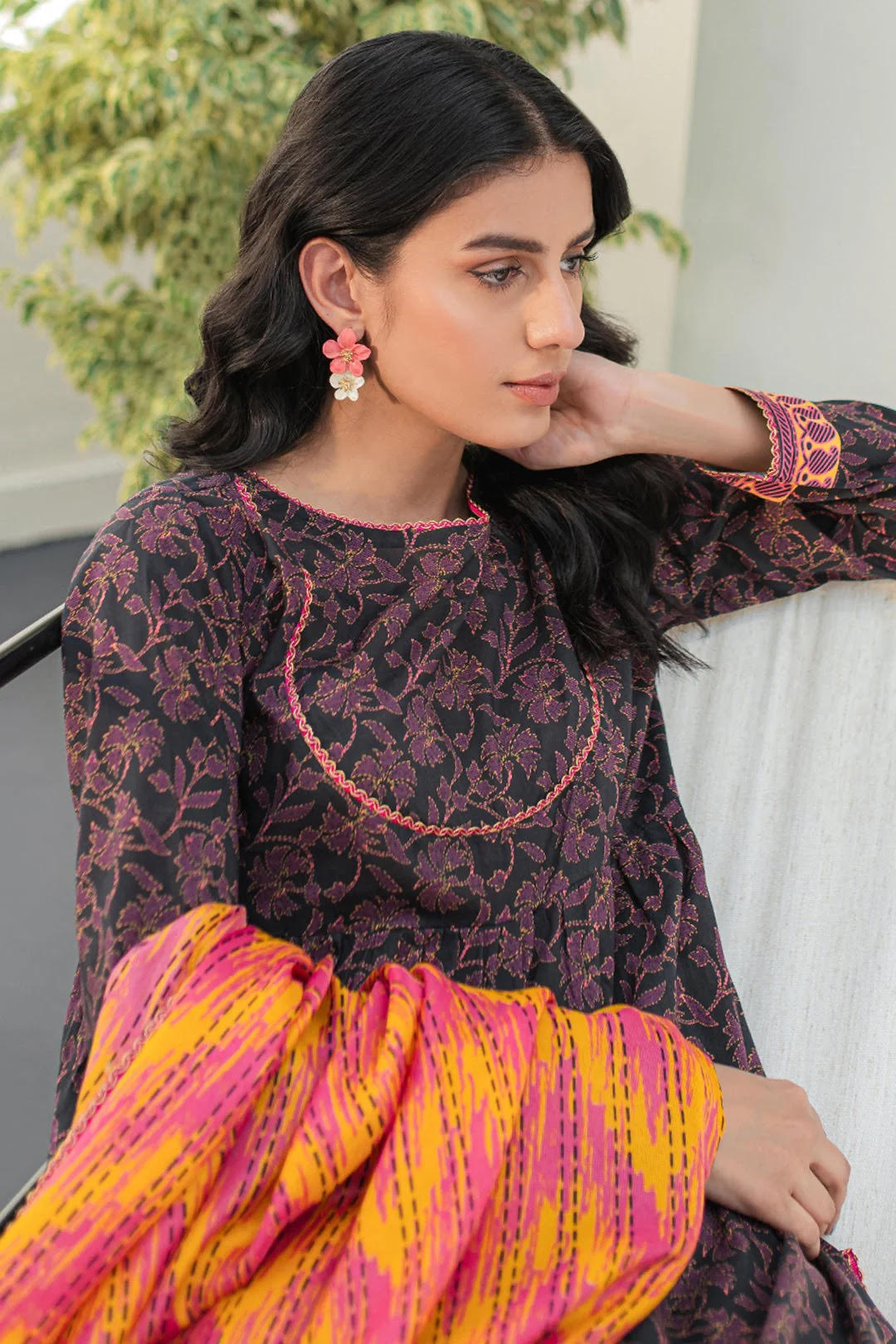 Zellbury Printed Lawn Unstitched 2 Piece Dress - WUS24X21153 Summer Essential