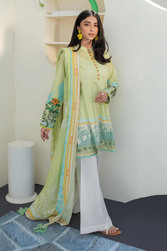 Zellbury Printed Lawn Unstitched 2 Piece Dress - WUS24X21646 Summer Essential