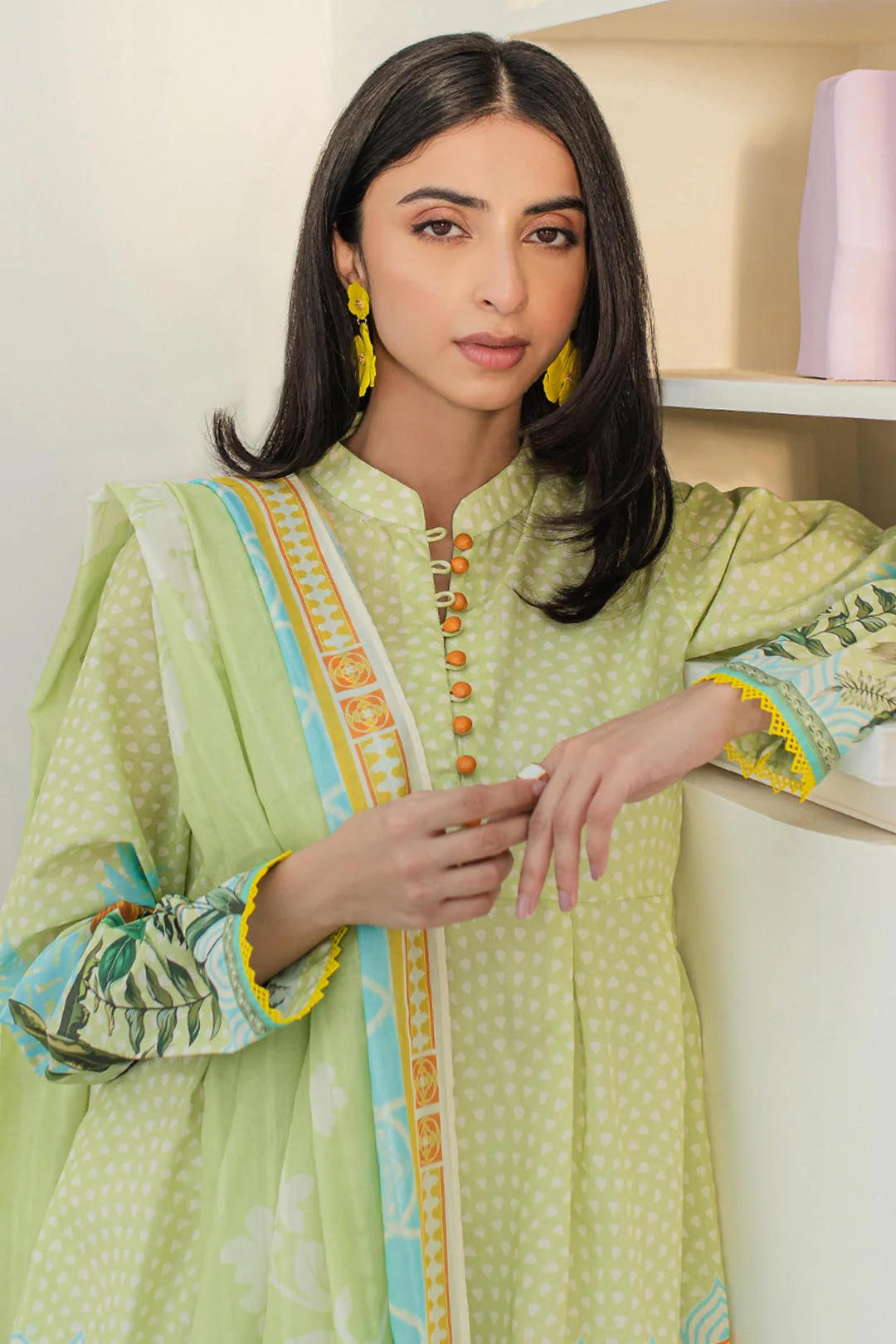 Zellbury Printed Lawn Unstitched 2 Piece Dress - WUS24X21646 Summer Essential