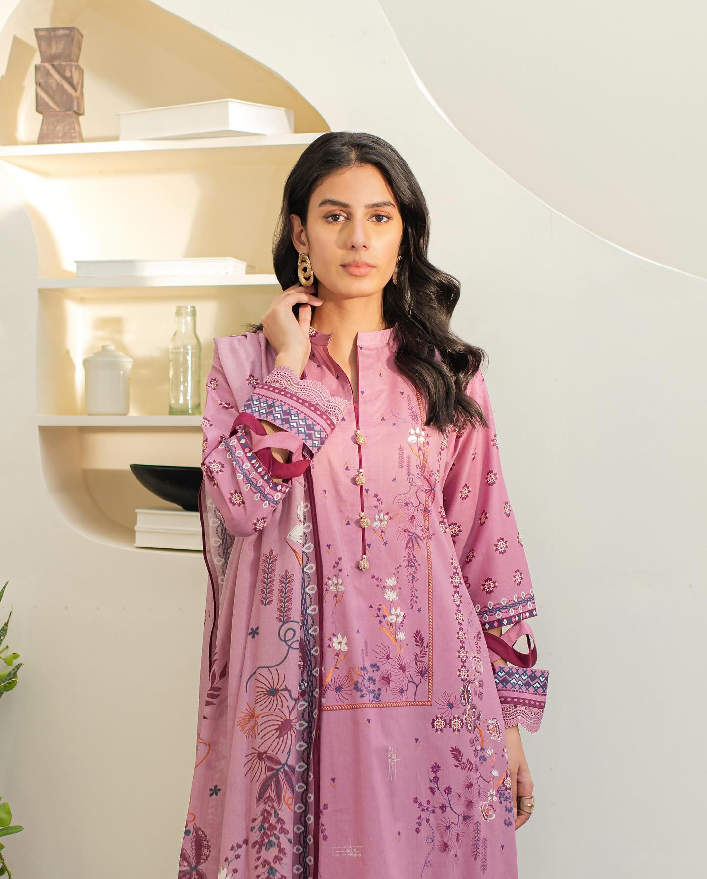 Zellbury Printed Lawn Unstitched 2 Piece Dress - WUS24X21647 Summer Essential