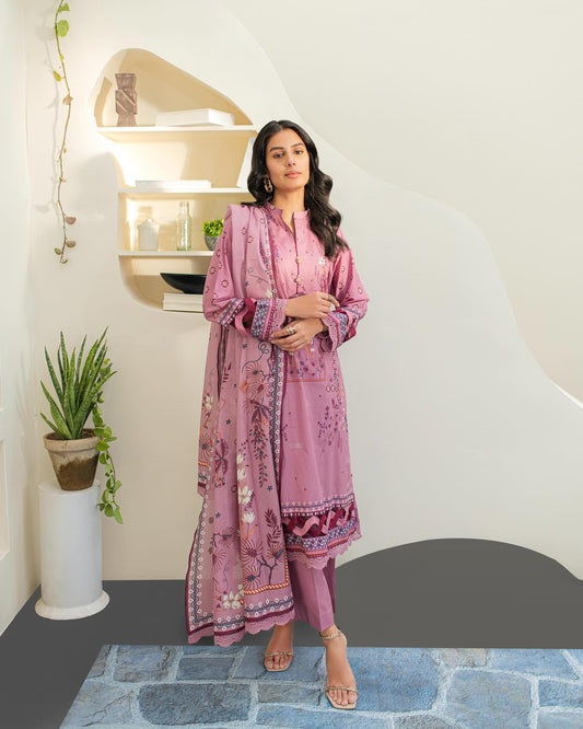 Zellbury Printed Lawn Unstitched 2 Piece Dress - WUS24X21647 Summer Essential