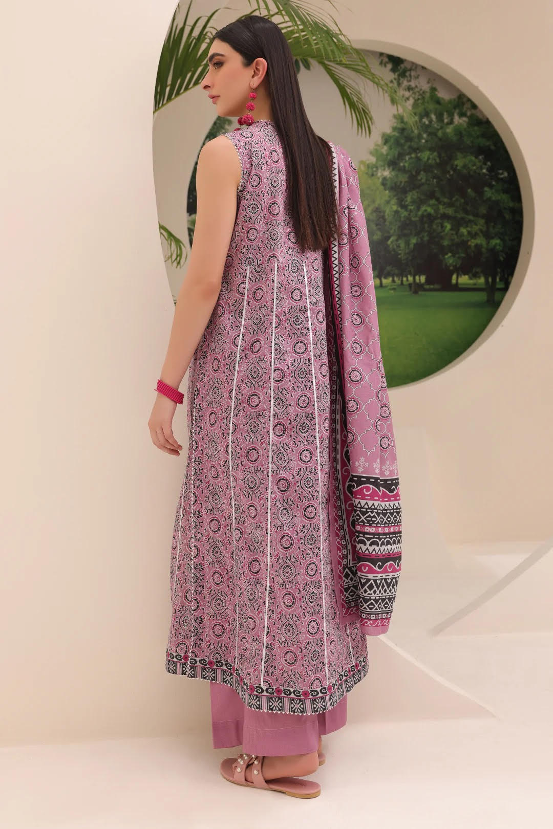 Zellbury Printed Lawn Unstitched 2 Piece Dress - WUS24X21648 Summer Essential