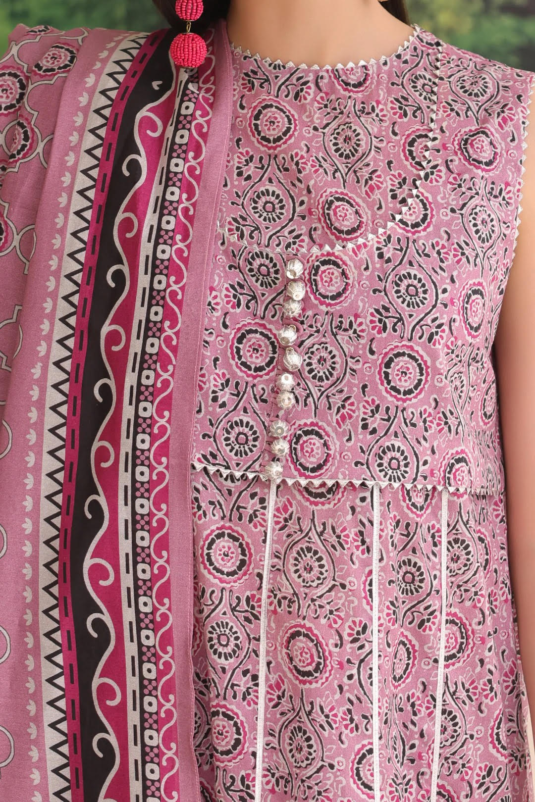 Zellbury Printed Lawn Unstitched 2 Piece Dress - WUS24X21648 Summer Essential