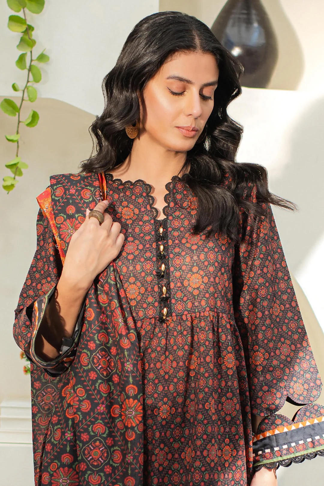 Zellbury Printed Lawn Unstitched 2 Piece Dress - WUS24X21652 Summer Essential