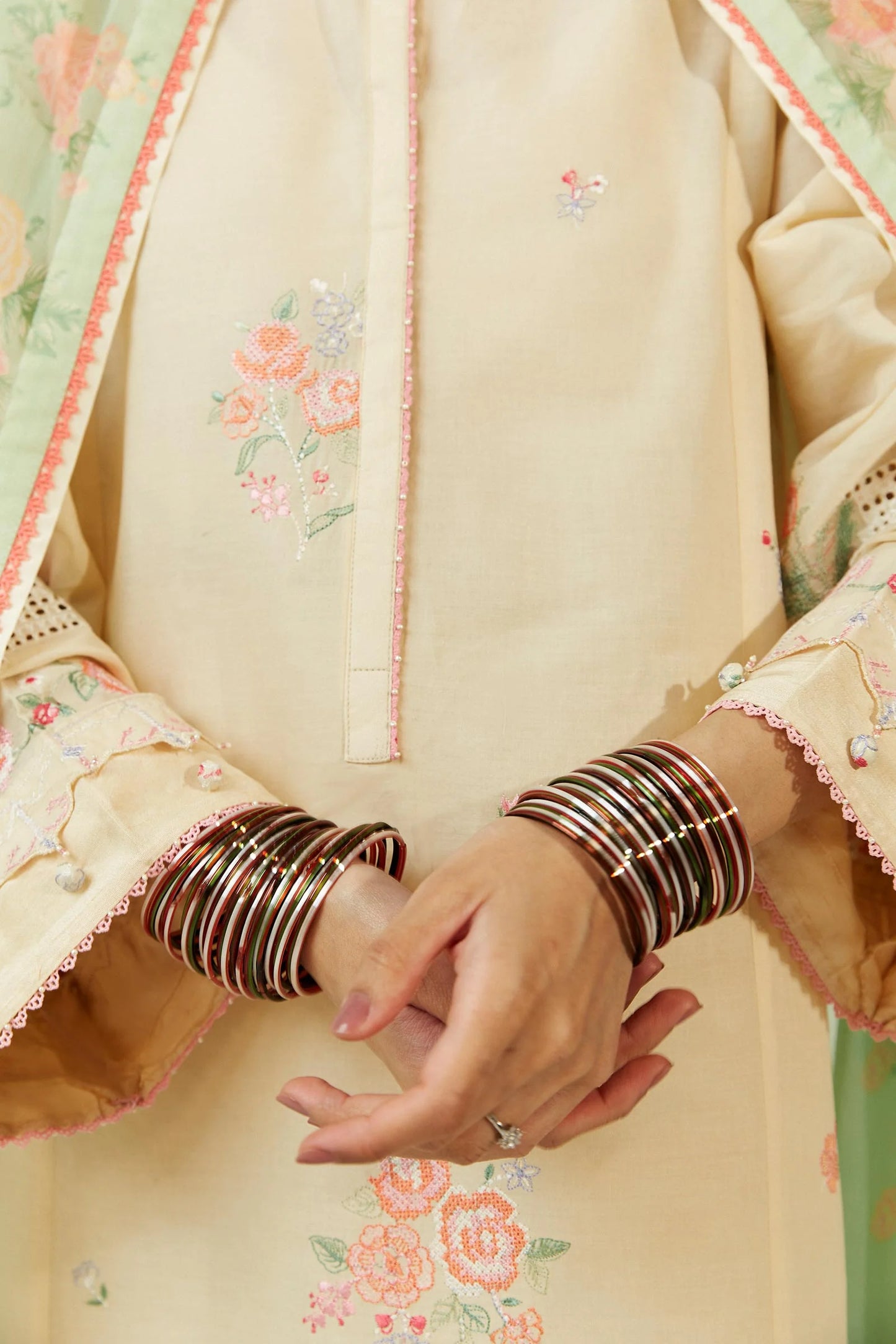 Coco by Zara Shahjahan Embroidered Lawn Suits Unstitched 3 Piece ZCE23-2A