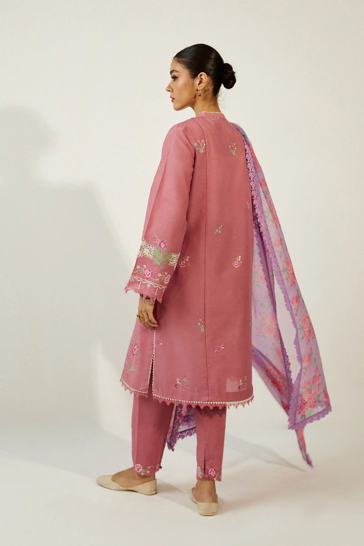 Coco by Zara Shahjahan Embroidered Lawn Suits Unstitched 3 Piece ZCE23-2B