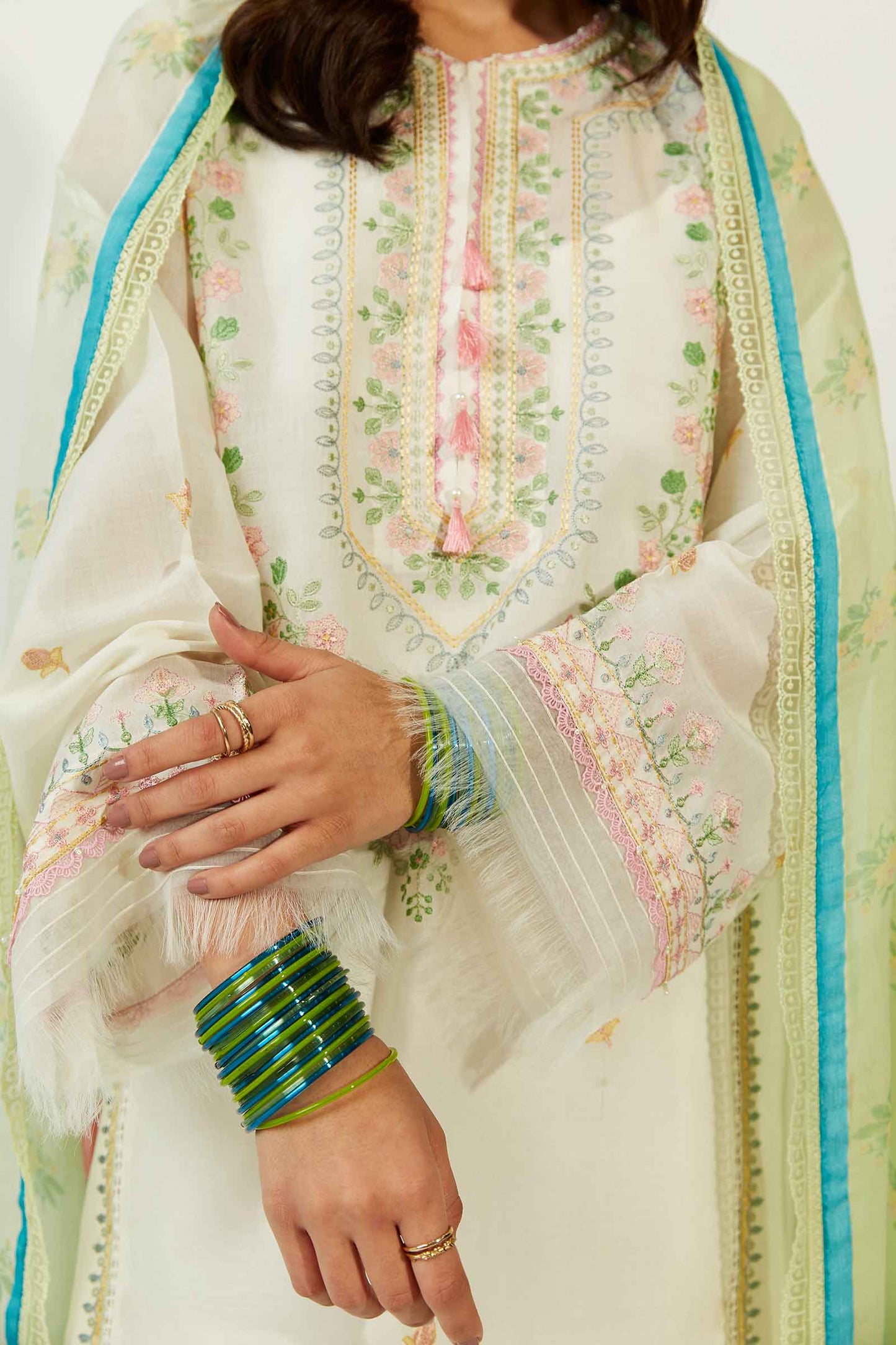 Coco by Zara Shahjahan Embroidered Lawn Suits Unstitched 3 Piece ZCE23-6A