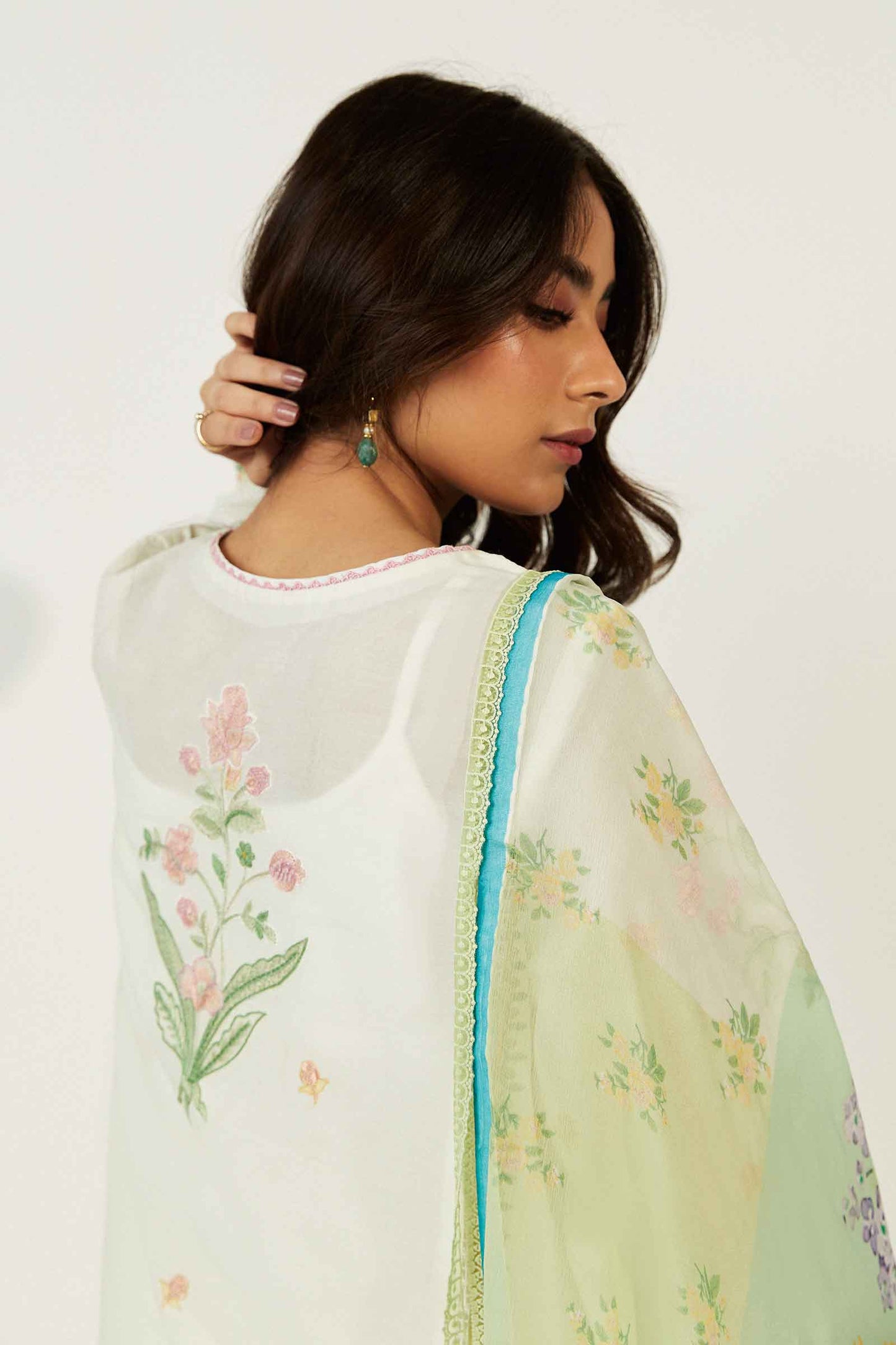 Coco by Zara Shahjahan Embroidered Lawn Suits Unstitched 3 Piece ZCE23-6A