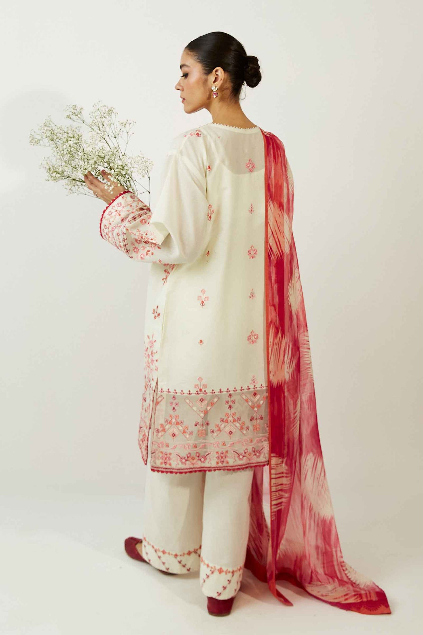 Coco by Zara Shahjahan Embroidered Lawn Suits Unstitched 3 Piece ZCE23-7A