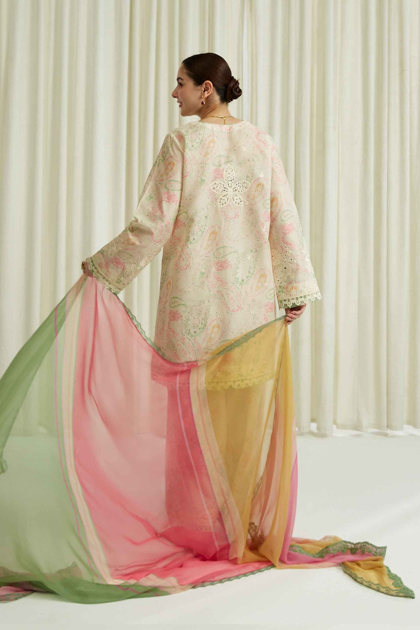Coco by Zara Shahjahan Embroidered Lawn Suits Unstitched 3 Piece ZCE23-9B
