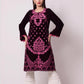 Panache by Regalia Embroidered Velvet Shirt/Kurti 1 pc Unstitched - ZS 05