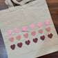 Tote Bags with Hearts