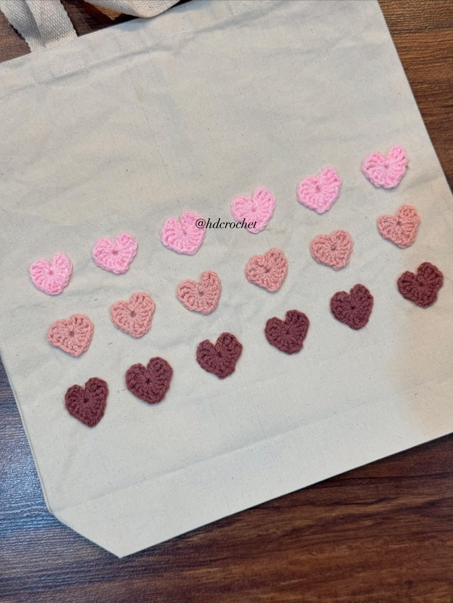 Tote Bags with Hearts