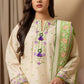 Zellbury 2pc Embroidered Lawn Shirt Dupatta - WUS25E20105