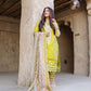 Liliana by Faiza Saqlain Embroidered Lawn 3 Piece Unstitched Dress - Estera