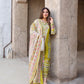 Liliana by Faiza Saqlain Embroidered Lawn 3 Piece Unstitched Dress - Estera