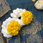 Crochet Marigold & Jasmine Gajra