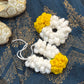 Crochet Marigold & Jasmine Gajra