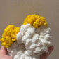 Crochet Marigold & Jasmine Gajra