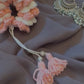 Crochet Jasmine Gajra- Pink & White