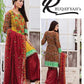Elegance by Ruqayyah Cotton Embroidered 3 Piece Unstitched Dress - 3A