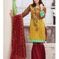 Elegance by Ruqayyah Cotton Embroidered 3 Piece Unstitched Dress - 3A