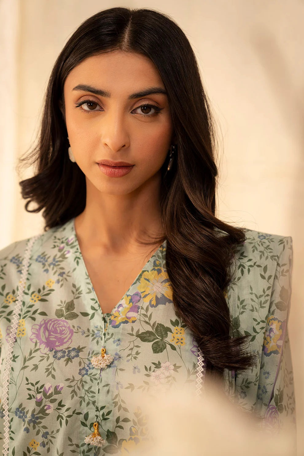 Zellbury 2pc Printed Lawn Shirt Dupatta - WUS25X20083 Unstitched