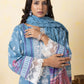 LSM Embroidered Lawn Suits With Lawn Dupatta Unstitched 3 Piece SED-RN-0011 - Summer Collection