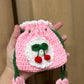 Crocheted Draw-String Pouch (Mini Pouch)